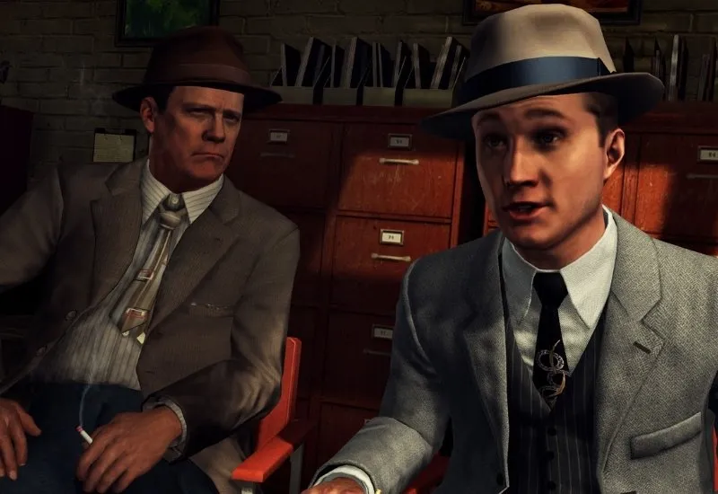 L.A. Noire game khai thác tuyến nội dung chính về băng nhóm tội phạm nguy hiểm
